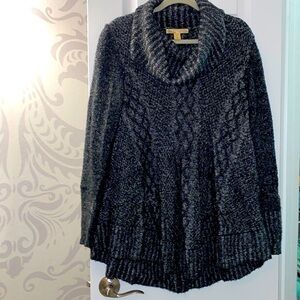 Kaisley for Anthropologie cowl neck a line sweater. Size L. GUC!